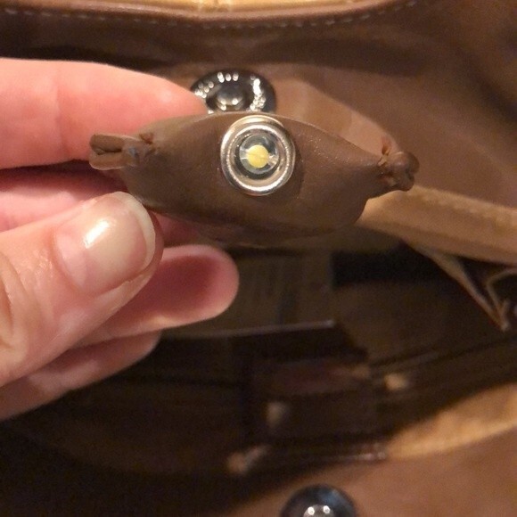 Smartlyte Tan Vintage Handbag Purse - Picture 14 of 14